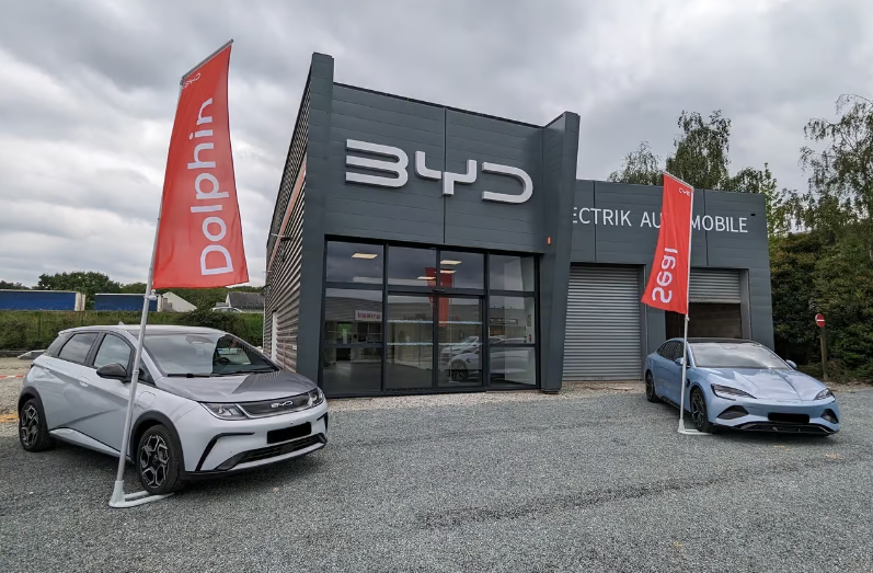 Le groupe Bodemer ouvre une nouvelle concession BYD à Angers